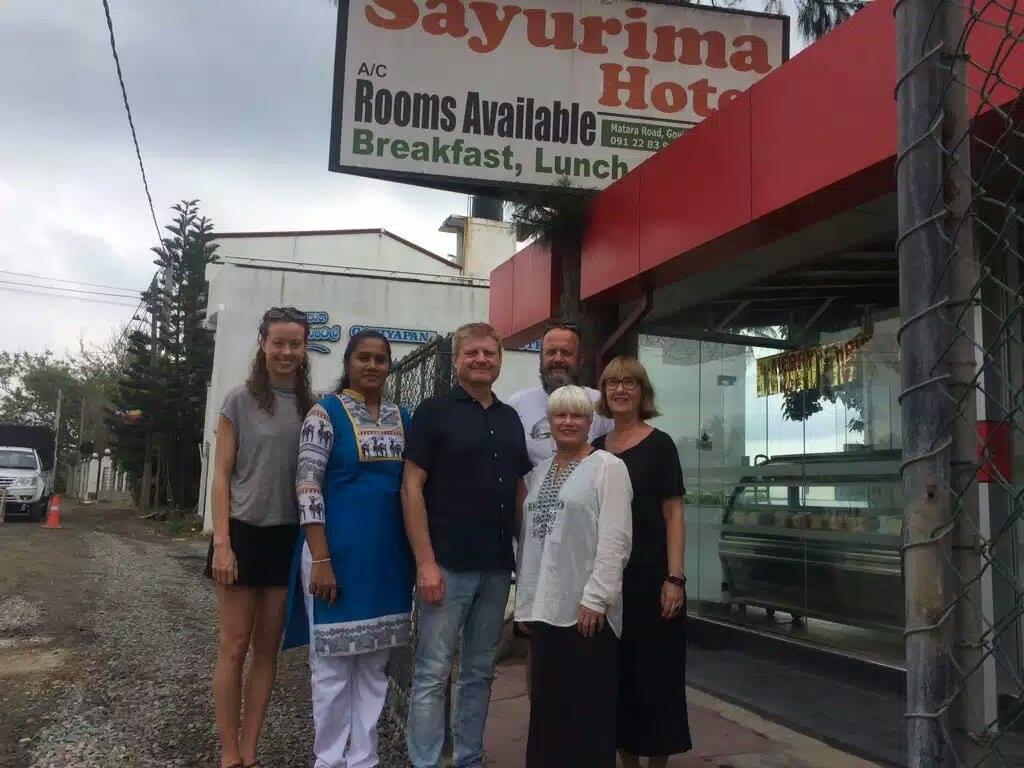 Sayurima Beach Hotel Ahangama Eksteriør bilde